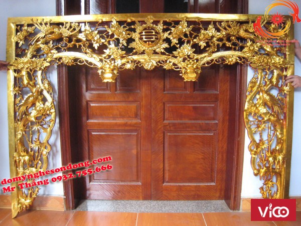 Các mẫu cửa võng thờ đẹp chất lượng uy tín tại Miền Bắc - Tuổi thọ trên 50 năm