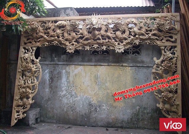 Các mẫu cửa võng thờ đẹp chất lượng uy tín tại Miền Bắc - Tuổi thọ trên 50 năm