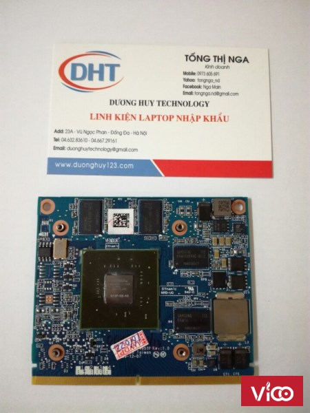 Vỉ VGA Hp 8540w chip Nvidia N10P-NS-A3