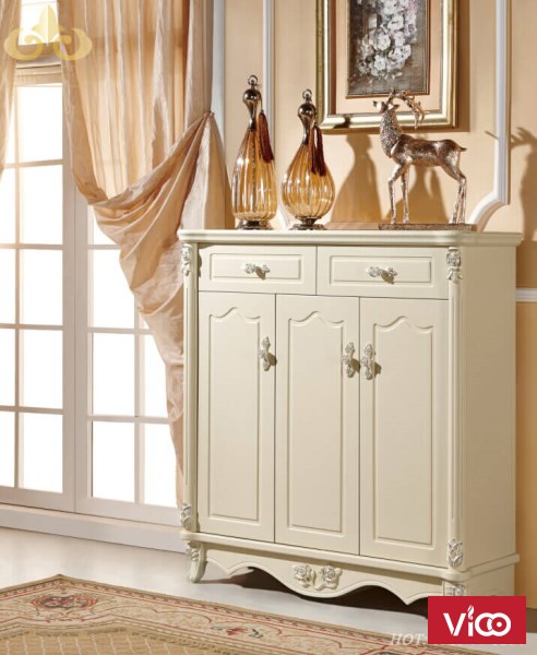 thi công kệ trang trí tân cổ điển 0111