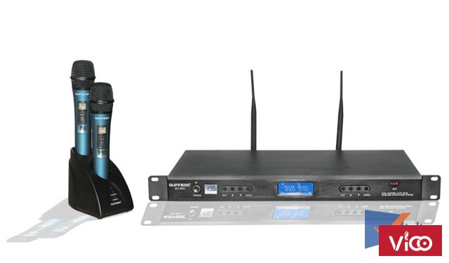 Micro Karaoke Không Dây Chuyên Nghiệp Guinness MU-880i
