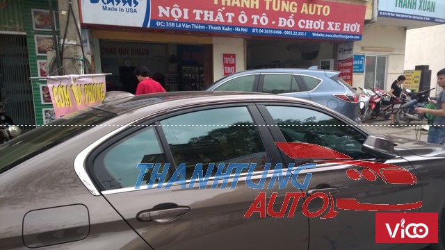Nẹp toàn bộ viền kính cửa cho xe BMW 320i,318i,328i seri3(2010-2013)