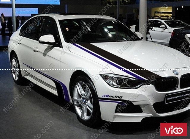 Tem độ dán cho xe BMW sedan mẫu 2 tại thanhtungauto