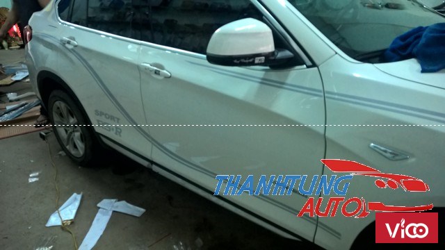 Tem độ dán cho xe BMW sedan mẫu 2 tại thanhtungauto