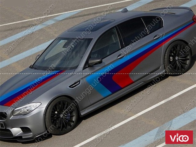 Tem độ dán cho xe BMW sedan mẫu 2 tại thanhtungauto