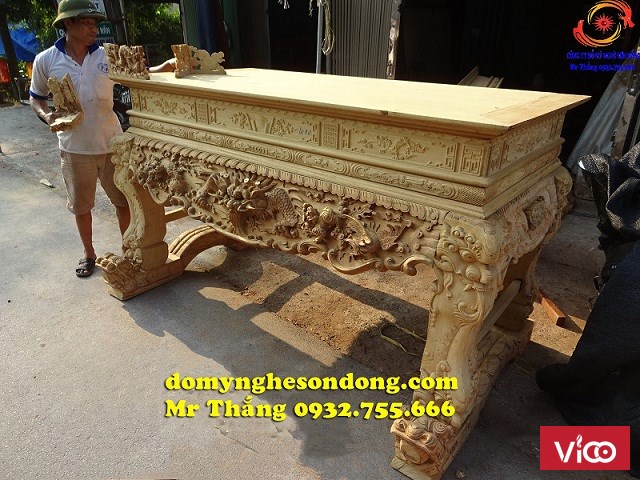 Sập thờ chất lượng cao giá rẻ nhất miền Bắc
