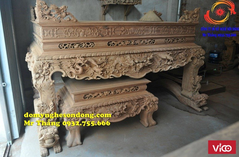 Sập thờ chất lượng cao giá rẻ nhất miền Bắc