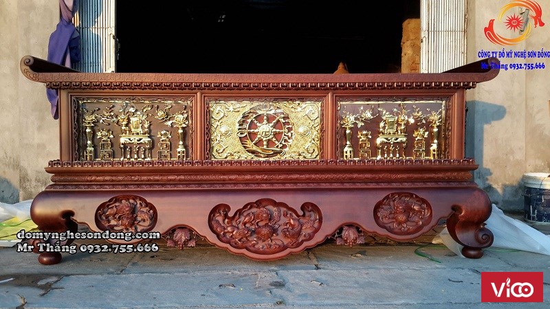 Sập thờ chất lượng cao giá rẻ nhất miền Bắc