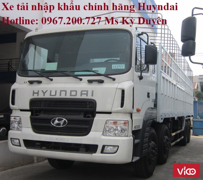 Xe tải huyndai 19 tấn hd320, xe tải 4 chân 19 tấn
