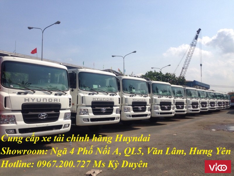 Xe tải huyndai 19 tấn hd320, xe tải 4 chân 19 tấn