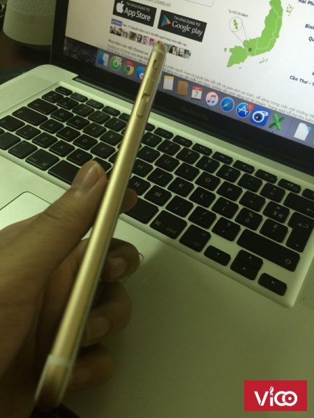 Bán iphone 6 plus vàng gold 16g quốc tế Mỹ mất vân tay