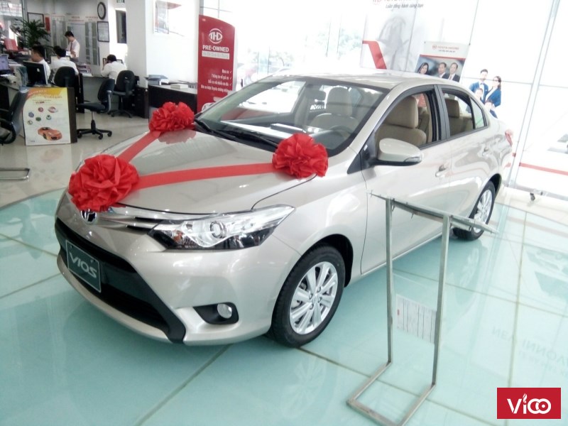 Mới Khuyến mại cực lớn khi mua vios 2017 tại Toyota Hà Đông