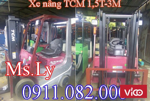 NK&PP xe nâng điện đã qua sử dụng Komatsu (1,5T-4M), TCM/Mitsubishi (1,5T-3M)