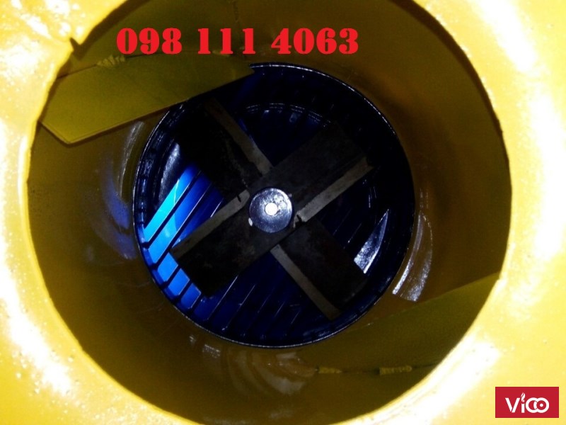 Máy băm rơm, xơ dừa, cỏ voi dạng ống tròn giá rẻ