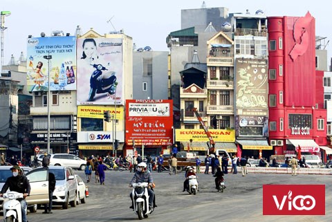 Cho thuê nhà MP Nguyễn Lương Bằng , DT 100m2* 3T, MT 3,5m . Nở hậu 4,5m , Mặt tiền đẹp.