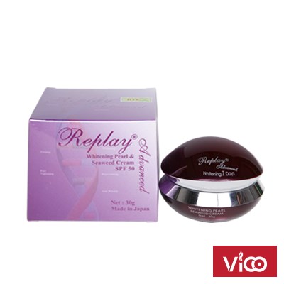 Kem Dưỡng Trắng Da Nhật Bản Replay Advanced