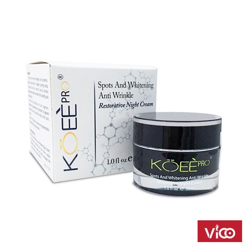 Kem Dưỡng Trắng Da Ngừa Nám Ban Đêm Koee Pro