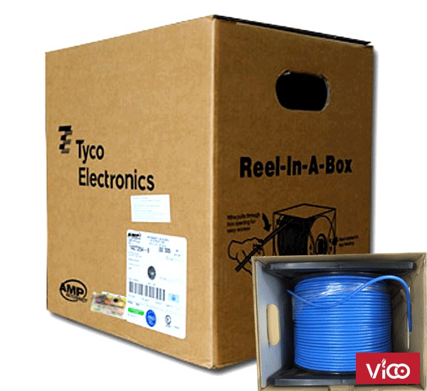 Cáp mạng AMP Cat5e, Cat6e UTP, hàng chính hãng tại ANNAM