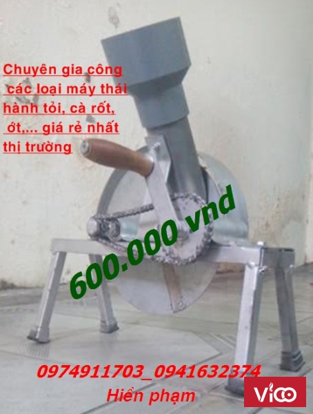 Máy thái sung muối quay tay giá rẻ