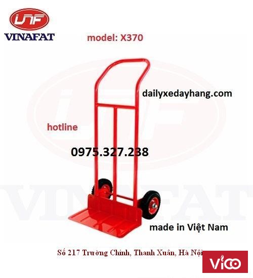 Xe đẩy hàng X370, xe đẩy hàng Phong Thạnh, xe kéo hàng 300kg, xe đẩy hàng 4 bánh