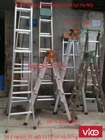 Thang nhôm chữ A Việt Nam, Thang nhôm chữ A 2m, thang nhôm 3m, thang inox chữ A giá rẻ, siêu bền