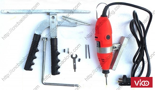 máy uốn chân chư inox- tôn, chữ quảng cáo