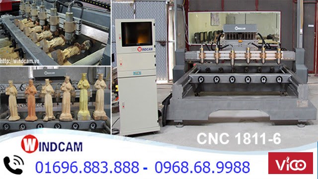 Máy điêu khắc gỗ cnc tại làng nghề mộc mỹ nghệ ở Phú Thọ, Thái Nguyên, Vĩnh Phúc.