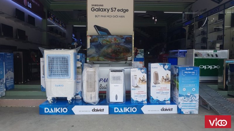 Máy làm mát không khí Daikio sự lựa chọn hoàn hảo cho ngày hè oi bức