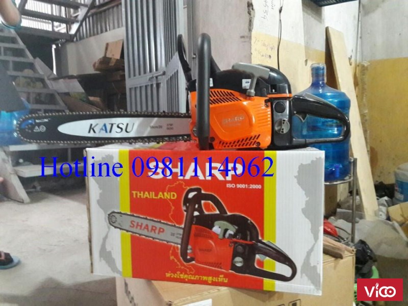 Bán máy cưa xích chạy xăng gía rẻ