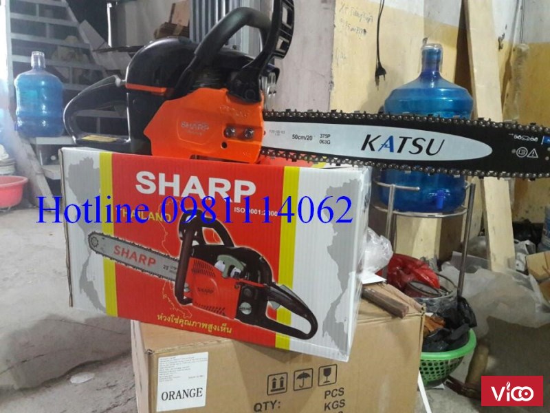 Bán máy cưa xích chạy xăng gía rẻ