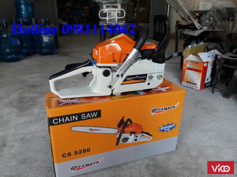 Bán máy cưa xích chạy xăng gía rẻ