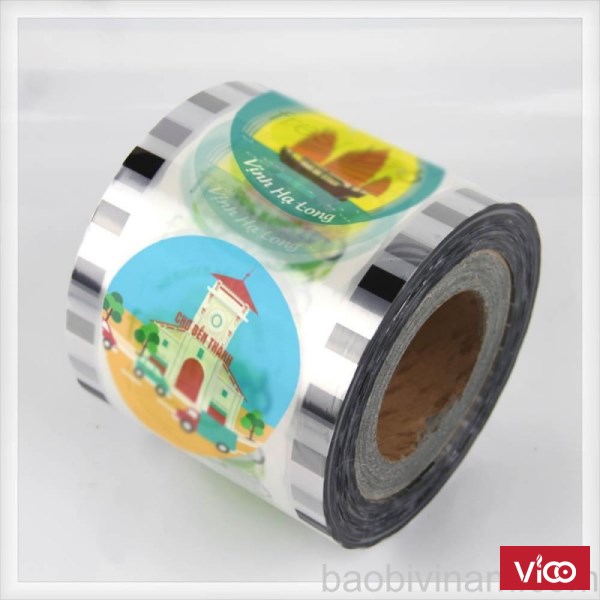 Chuyên cung cấp và in logo hình ảnh trên cuộn màng ép ly