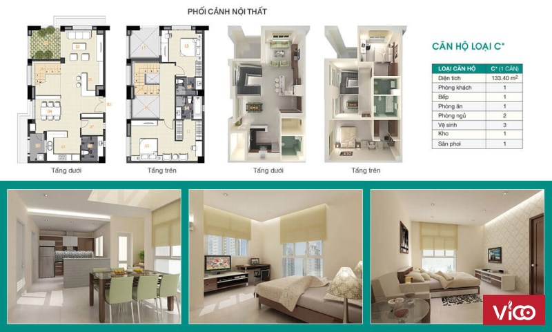 Nhận ngay chiết khấu 15% khi mua căn hộ 3PN chỉ với 14tr/m2