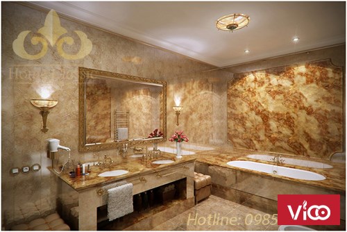 Thiết kế nội thất nhà ở cổ điển 0505