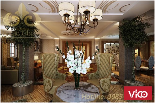 Thiết kế nội thất nhà ở cổ điển 0505
