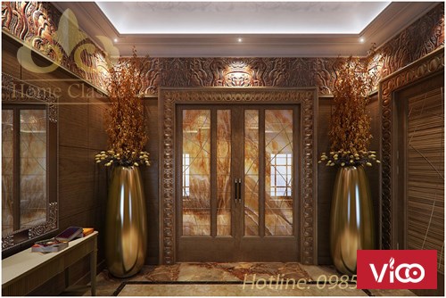 Thiết kế nội thất nhà ở cổ điển 0505