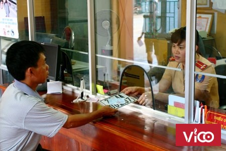 Làm lại giấy đăng ký xe đã mất chỉ trong 1 ngày