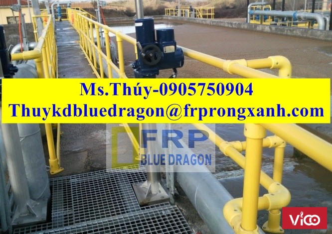 LAN CAN TAY VỊN, HANDRAIL FRP, KHÔNG GỈ SÉT NGOÀI TRỜI, 0905750904