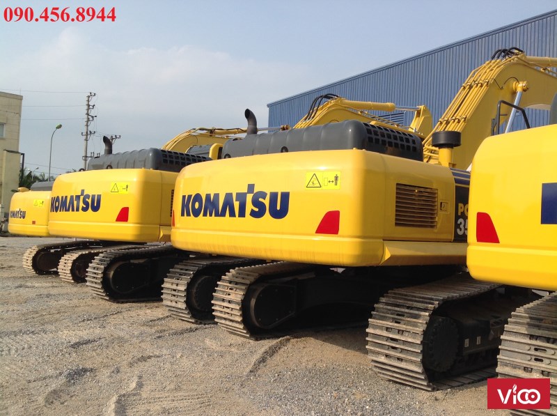 Đại lý độc quyền phân phối máy xúc Komatsu PC200, PC220, PC350, PC450 mới 100%