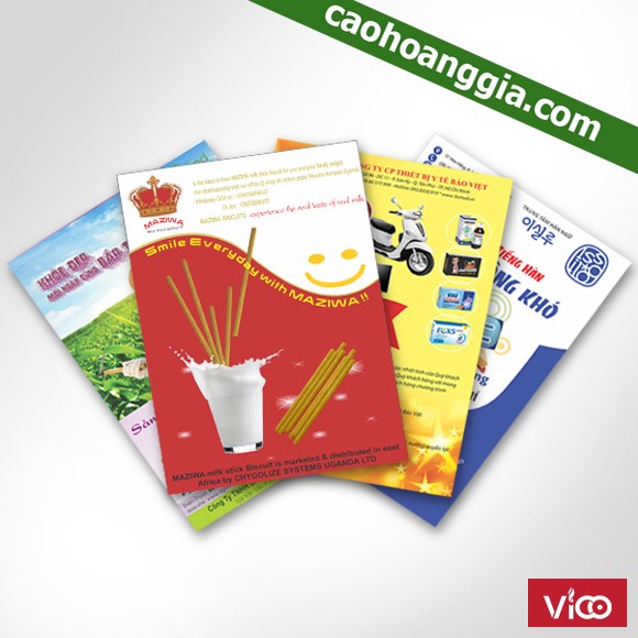 Chuyên in ấn tờ rơi, tờ gấp giá rẻ tại tphcm