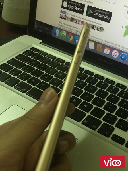 Bán iphone 6 plus 16g gold quốc tế Mỹ mất vân tay