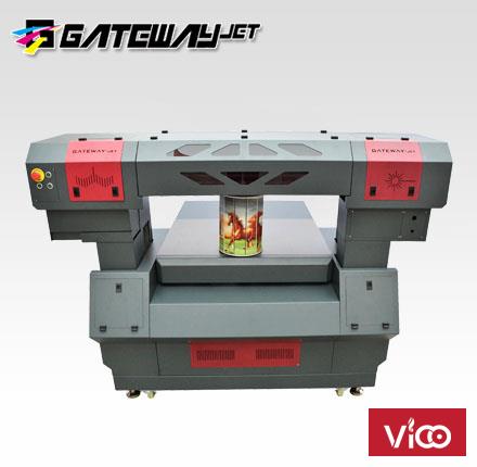 Máy in uv phẳng in trên gạch men, gương, kính, ...giá rẻ.