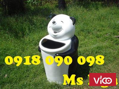 phân phối thùng rác cá chép, cá heo ,chim cánh cụt, con gấu ....