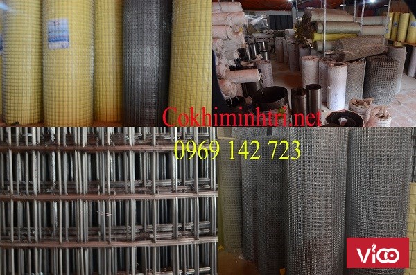 Minh Trí chuyên lưới đan, lưới hàn, lưới lọc, tôn đột lỗ, dây thép gai
