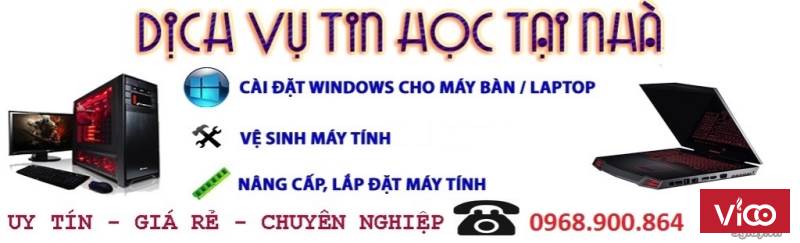 Cài Win Máy Tính Laptop Tận Nơi HCM Có Bảo Hành