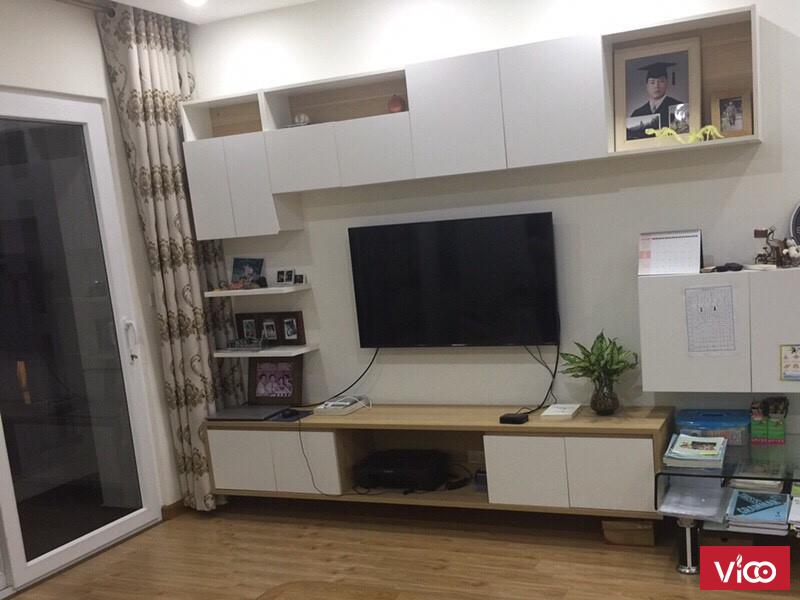 Cho thuê căn hộ Golden Palace,mễ trì ,nam từ liêm 128m2 full đồ Diện tích 128m2 thiết kế gồm 03