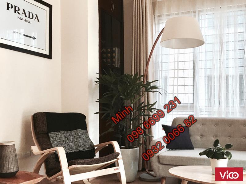 Cho thuê căn hộ tập thể Trần Nguyên Hãn , Hoàn Kiếm, 65m2 , 2pn, full đồ cao cấp