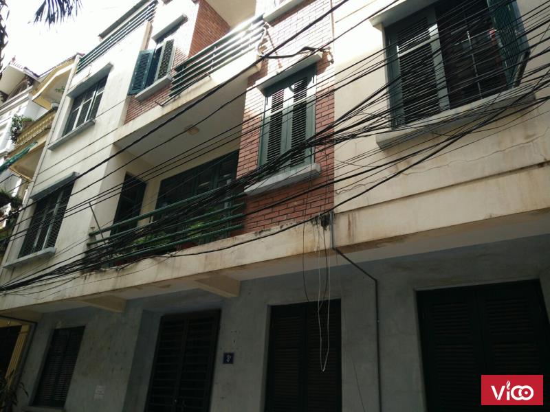Cho Thuê nhà 4 tầng phân lô khu võng thị, tây hồ