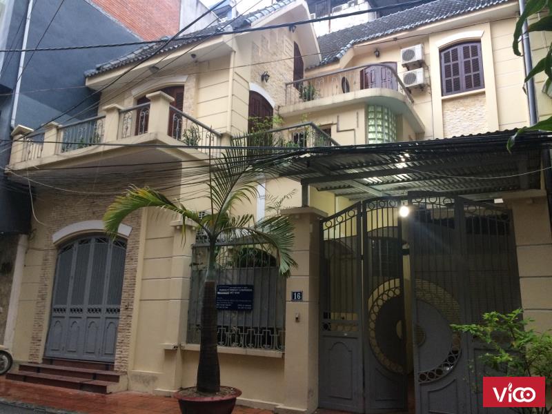 Cho thuê nhà 70m2 x 5 tầng, mt 5m ngõ 117 Thái Hà, Đống Đa.