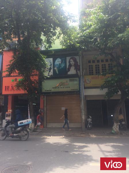 Cho thuê nhà mặt phố Bạch Mai MT 5m Giá 40 tr